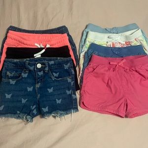 8 piece 4T toddler short bundle